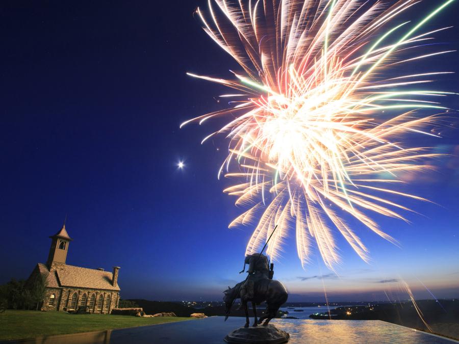 Top of the Rock Firework Display Explore Branson